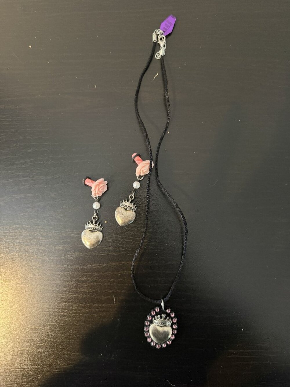 HANDMADE 4G PLUGS & NECKLACE SET